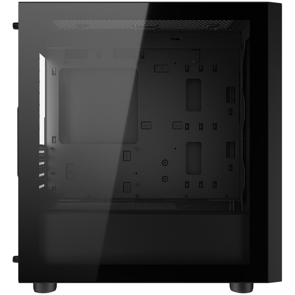 Mini-PC-Gehäuse COUGAR UNIFACE mit Fenster, schwarz