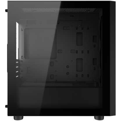 Mini-PC-Gehäuse COUGAR UNIFACE mit Fenster, schwarz
