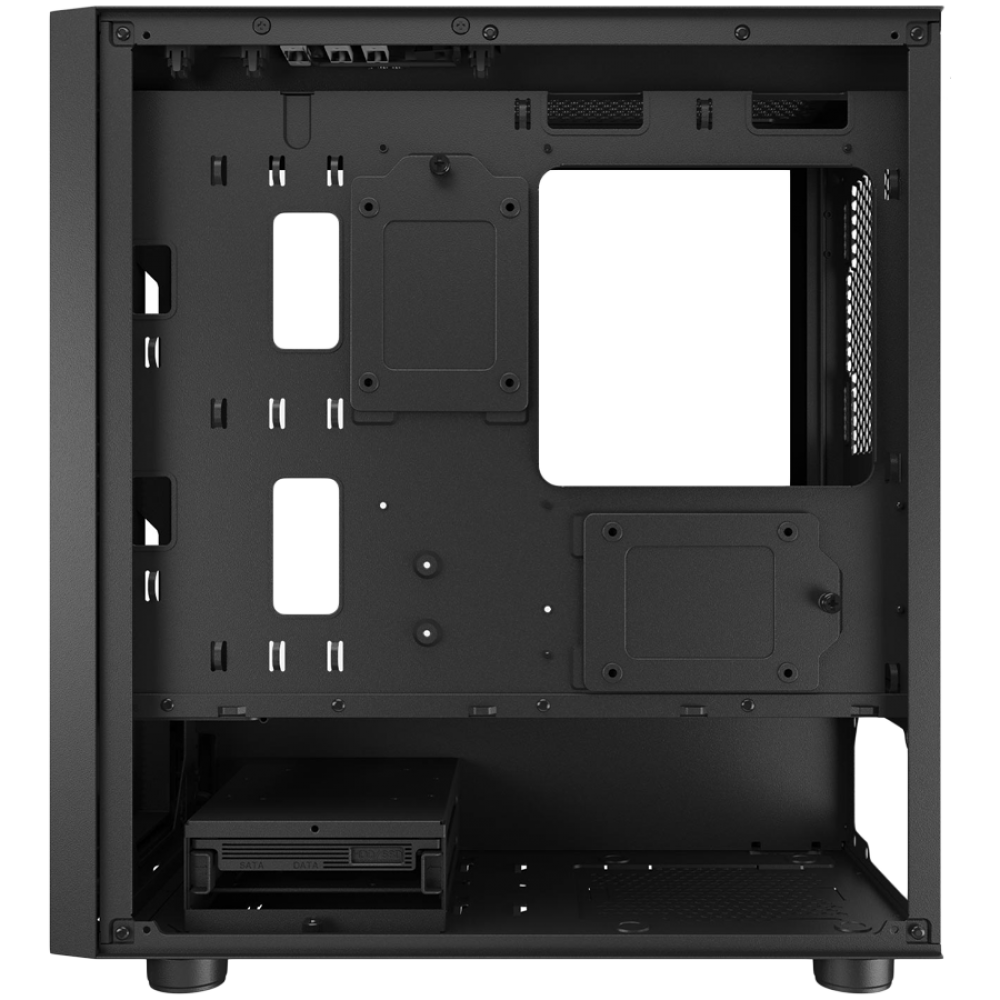 Mini-PC-Gehäuse COUGAR UNIFACE mit Fenster, schwarz