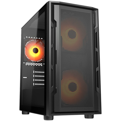 COUGAR UNIFACE MINI RGB Mini-Tower-Gehäuse mit Fenster, schwarz