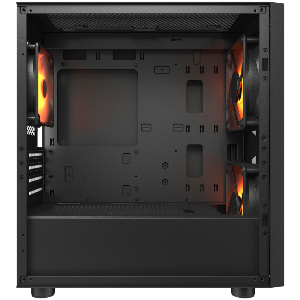 COUGAR UNIFACE MINI RGB Mini-Tower-Gehäuse mit Fenster, schwarz