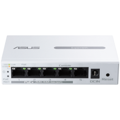 ASUS ExpertWiFi EBP15 5 Port GbE PoE+ switch 60W z 4 portami PoE+