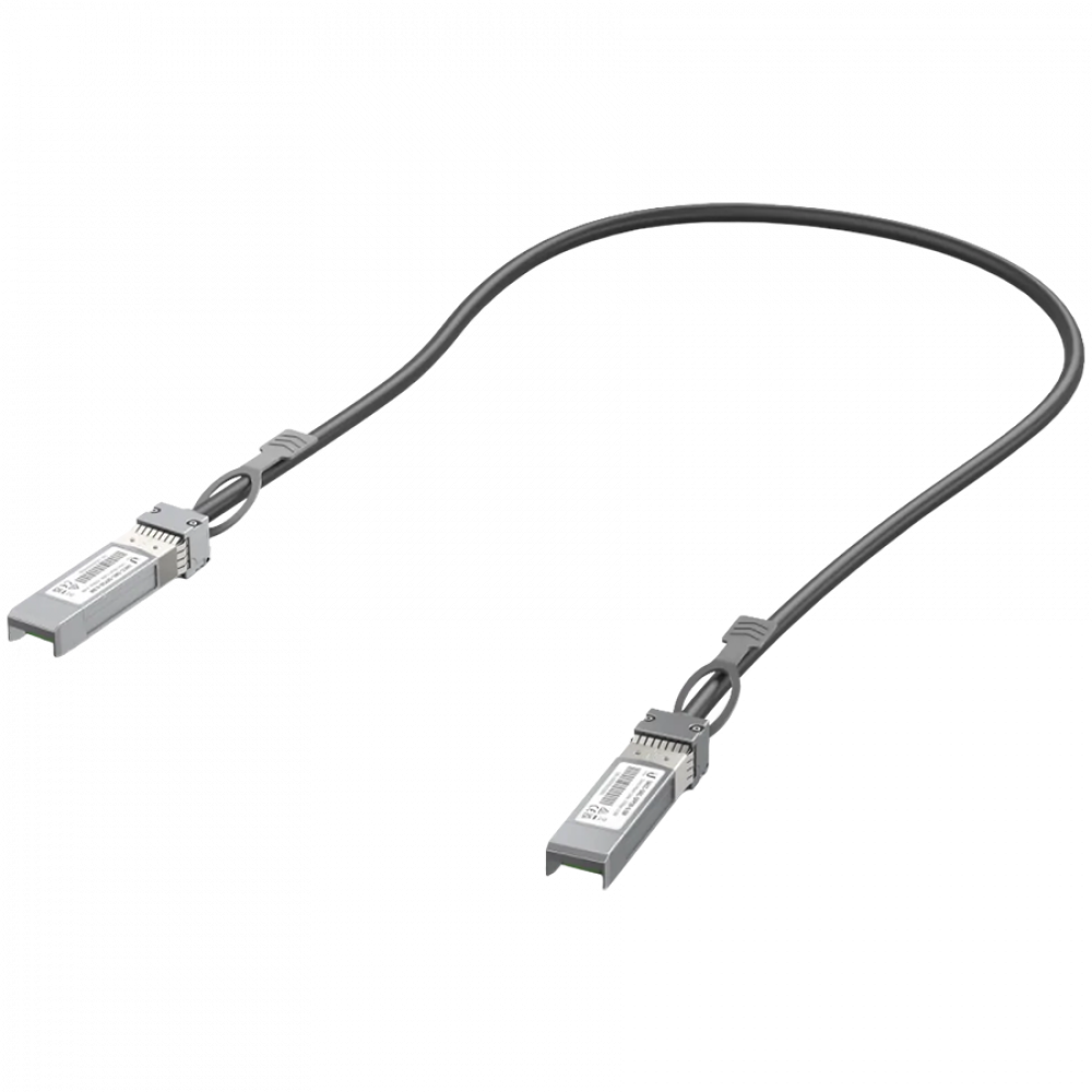 Kabel DAC 25 GbE UBIQUITI UniFi 0.5 m czarny