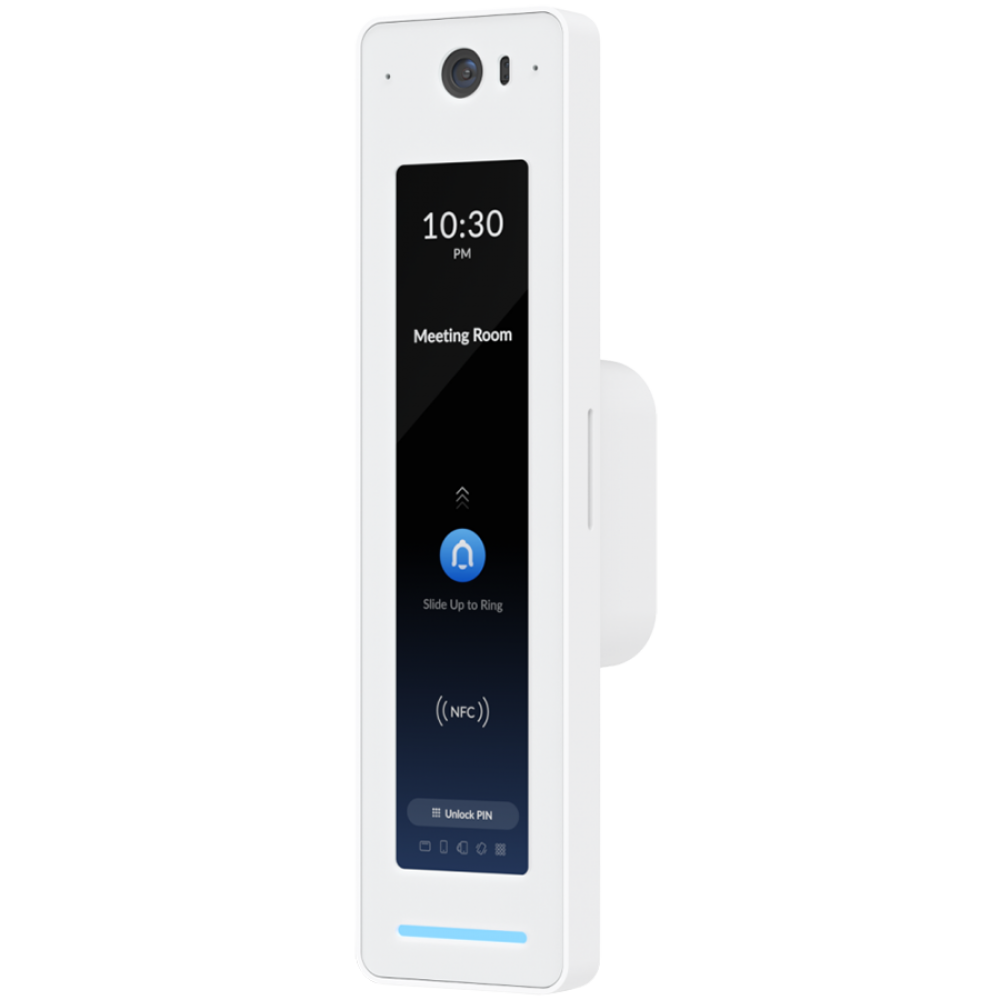 UBIQUITI NFC-Kartenleser und Türsprechanlage mit Mikrofon und Lautsprechern, weiß