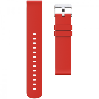 Smartwatch BT-CALL mit Anruffunktion Canyon SW-58 Silber-Rot