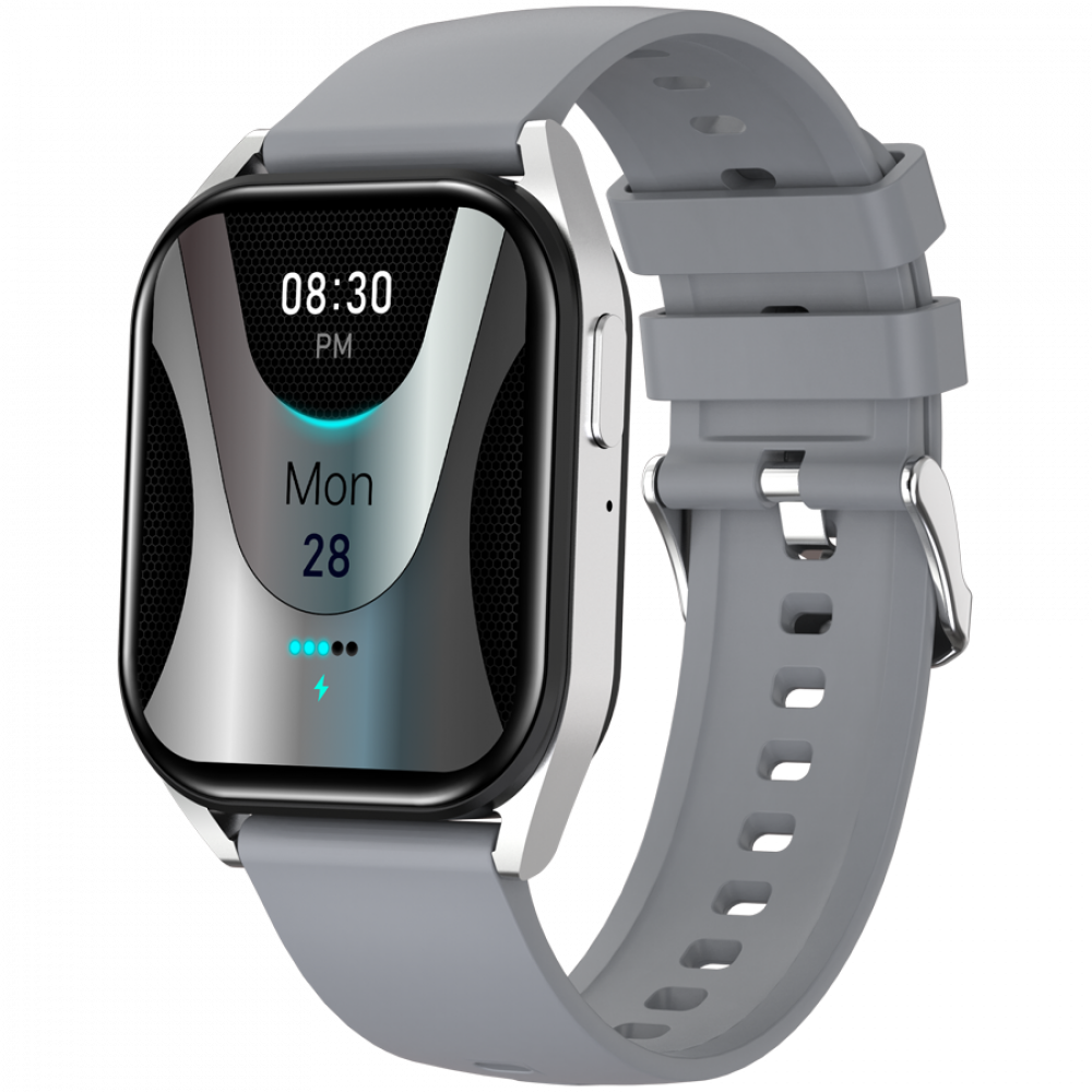 Smartwatch mit BT-Anruffunktion Canyon SW-58 silbergrau