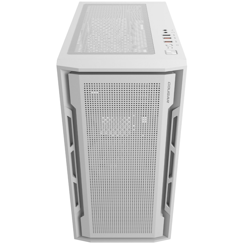 Mini-PC-Gehäuse COUGAR UNIFACE mit gehärtetem Glas, weiß