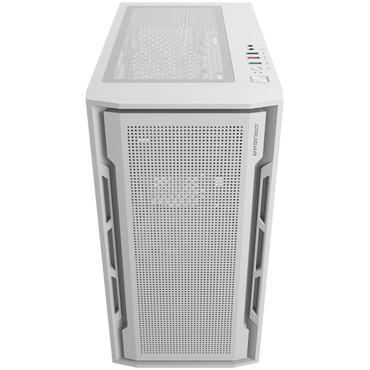 Mini-PC-Gehäuse COUGAR UNIFACE mit gehärtetem Glas, weiß