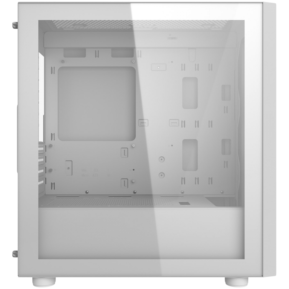 Mini-PC-Gehäuse COUGAR UNIFACE mit gehärtetem Glas, weiß