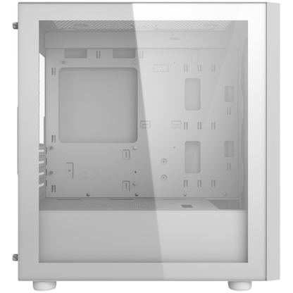 Mini-PC-Gehäuse COUGAR UNIFACE mit gehärtetem Glas, weiß