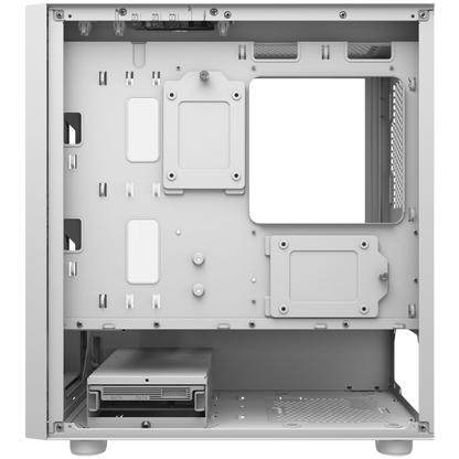 Mini-PC-Gehäuse COUGAR UNIFACE mit gehärtetem Glas, weiß