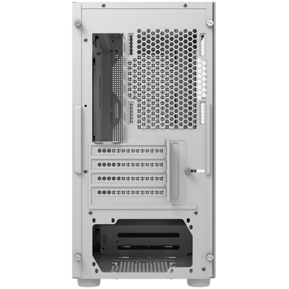 Mini-PC-Gehäuse COUGAR UNIFACE mit gehärtetem Glas, weiß
