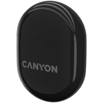 Słuchawki douszne TWS z etui bezprzewodowe Canyon TWS-6 czarne