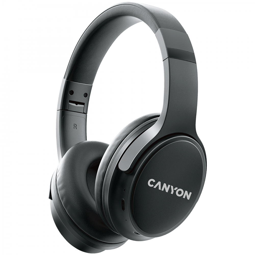 OnRiff 4 Canyon MCCH01 black wireless on-ear headphones
