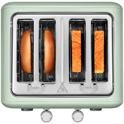 Toaster Buydeem DT640E für 4 Scheiben 1800 W Auftaufunktion Pastellgrün