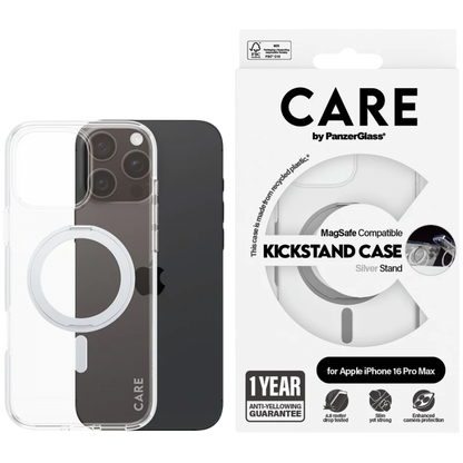 Etui ochronne PANZERGLASS do iPhone 16 Pro Max Clear/Silver
