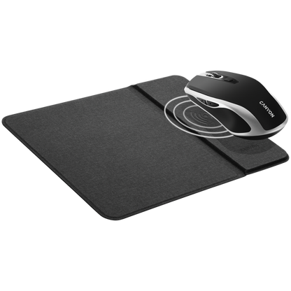 Canyon MW 19 kabellose Maus Qi-Ladung schwarz-grau