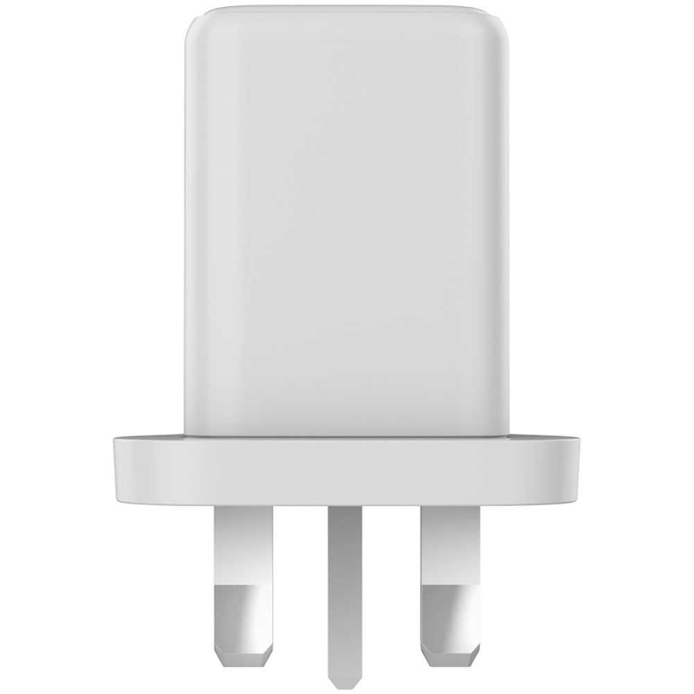Ładowarka sieciowa 45W GaN 1xPD 1xQC UK Canyon CU45AC biała