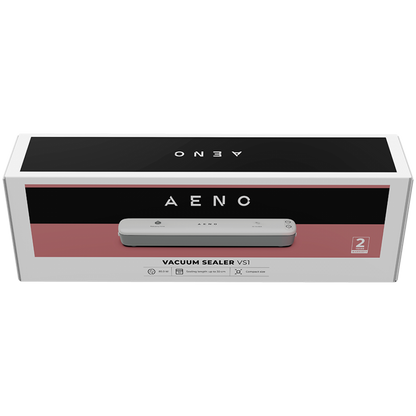 Aeno VS1 Vacuum Sealer for Food, White/Grey