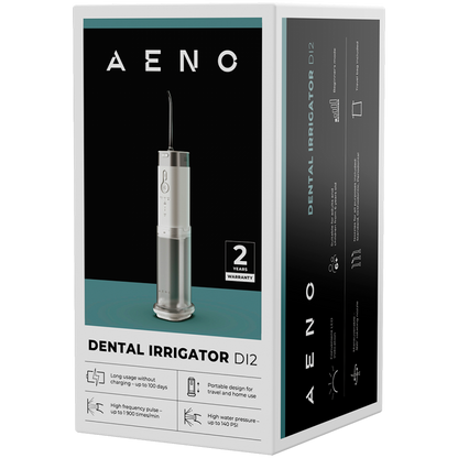 Irygator dentystyczny 5 trybów 140 PSI 200 ml Aeno DI2 biały
