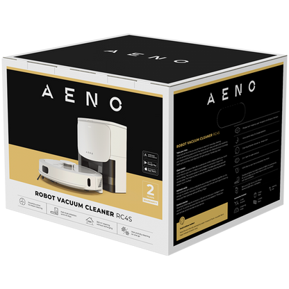 Robot sprzątający 2w1 Aeno RC4S 4000Pa automatyczna mapa biały