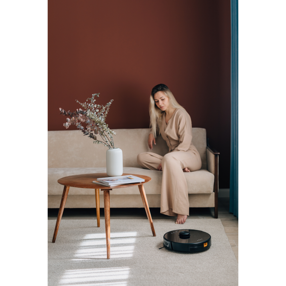 Robot sprzątający 2w1 2500Pa z mapą Aeno RC3S czarny