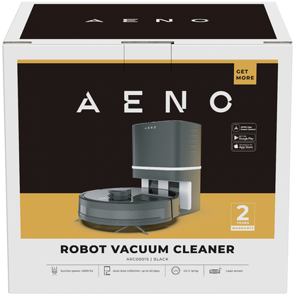 Aeno Saugroboter RC1S schwarz 2-in-1