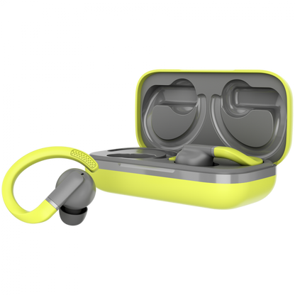 Słuchawki dokanałowe sportowe Canyon OnRun 11 zielone z ładowaniem Qi