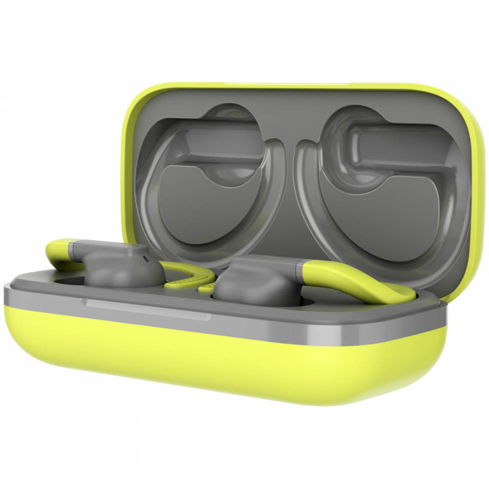 Słuchawki dokanałowe sportowe Canyon OnRun 11 zielone z ładowaniem Qi