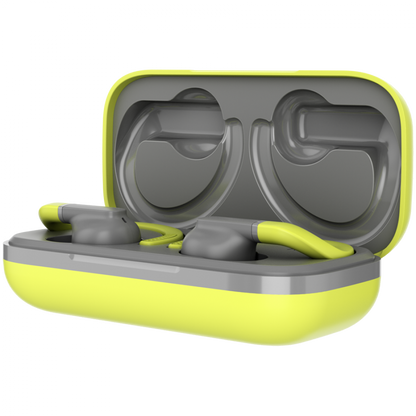 Słuchawki dokanałowe sportowe Canyon OnRun 11 zielone z ładowaniem Qi