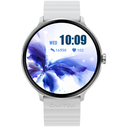 Smartwatch mit Sportfunktionen Canyon SW-69 Weiß-Blau