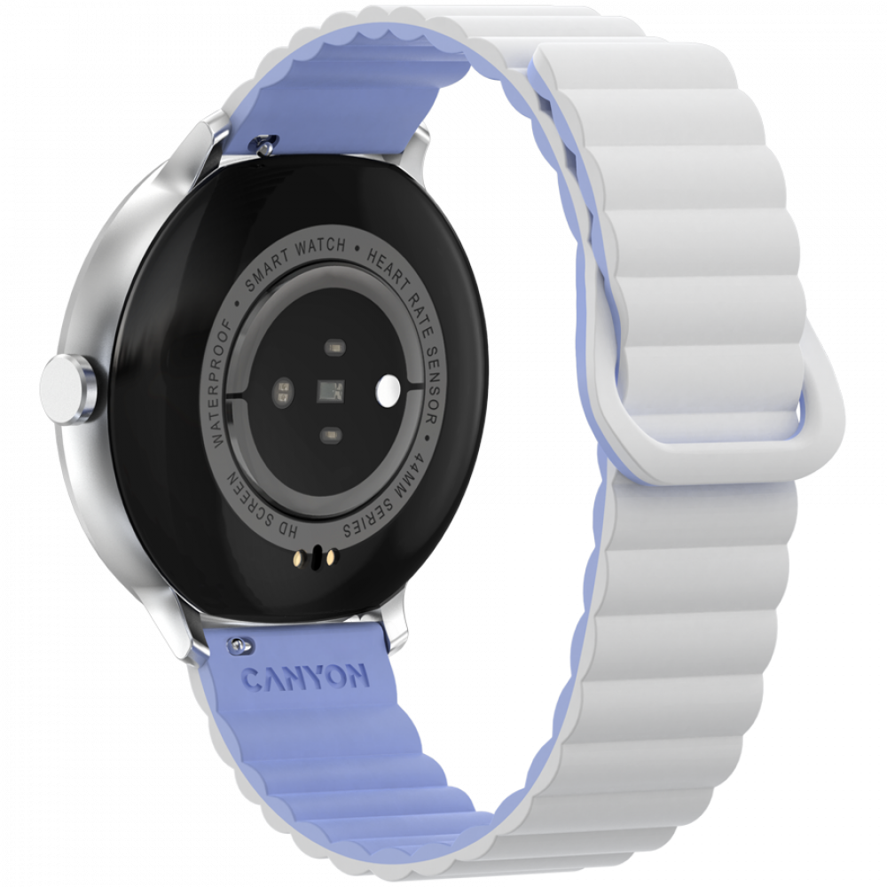 Smartwatch mit Sportfunktionen Canyon SW-69 Weiß-Blau
