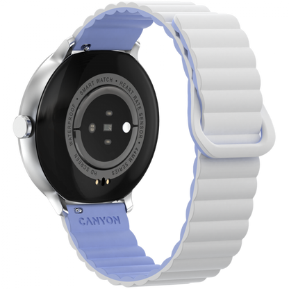 Smartwatch mit Sportfunktionen Canyon SW-69 Weiß-Blau