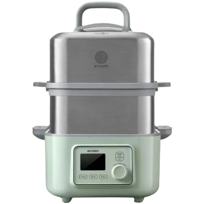 Parowar elektryczny 10L Buydeem G564+A501 zielony