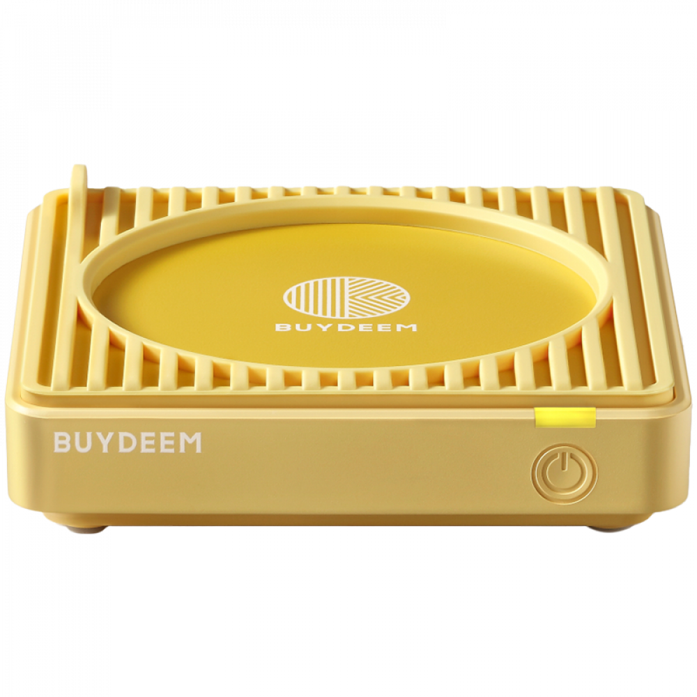 Tassenwärmer Buydeem OA2001 24W für Kaffee Tee Pastellgelb