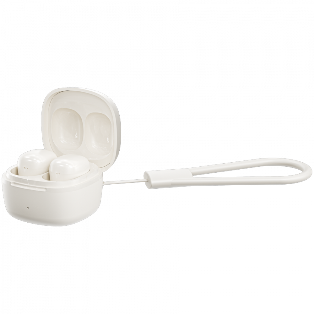 Słuchawki dokanałowe TWS 4 Mini bezprzewodowe Canyon OnGo 4 Mini beżowe