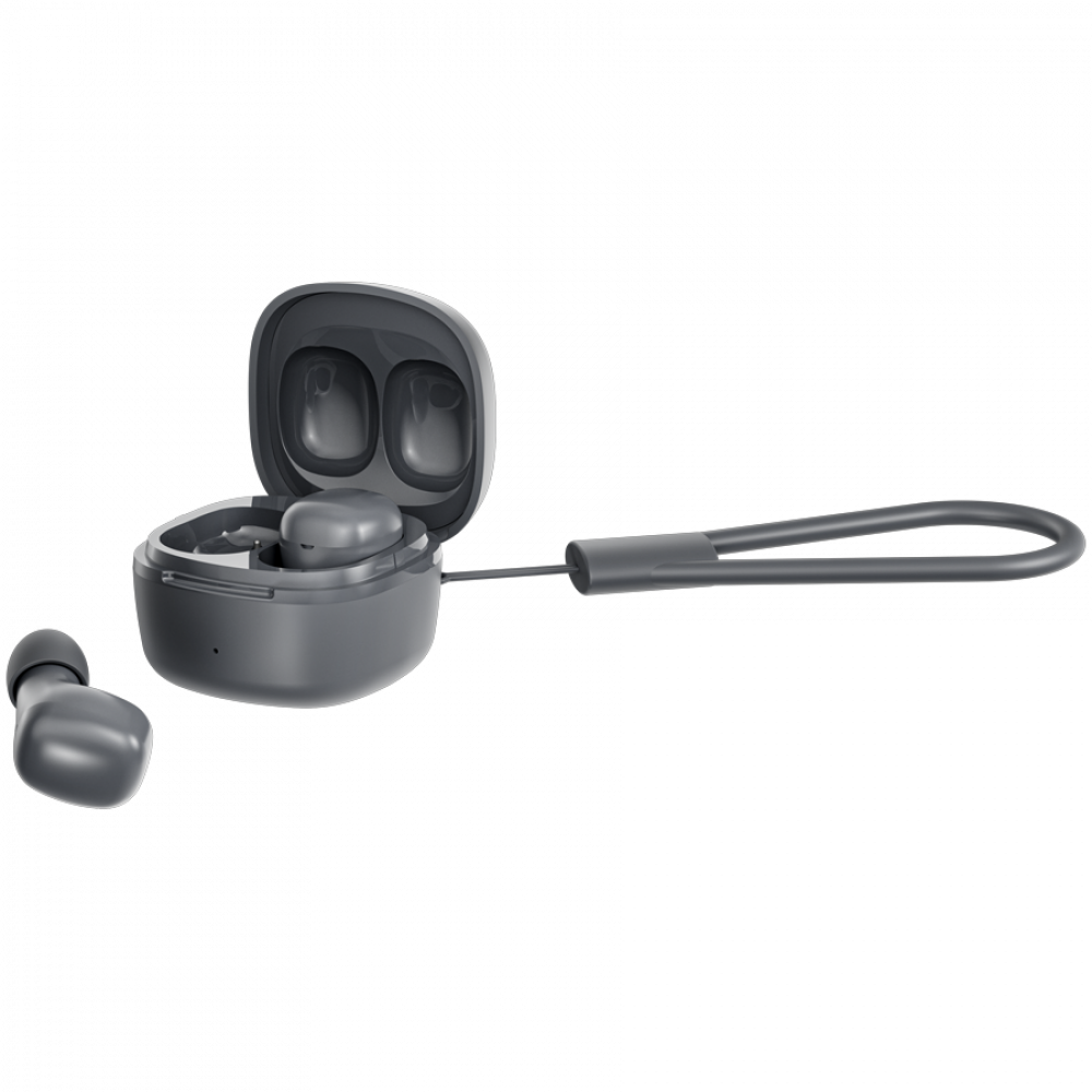 Słuchawki dokanałowe TWS 4 Mini Bluetooth Canyon OnGo 4 szare
