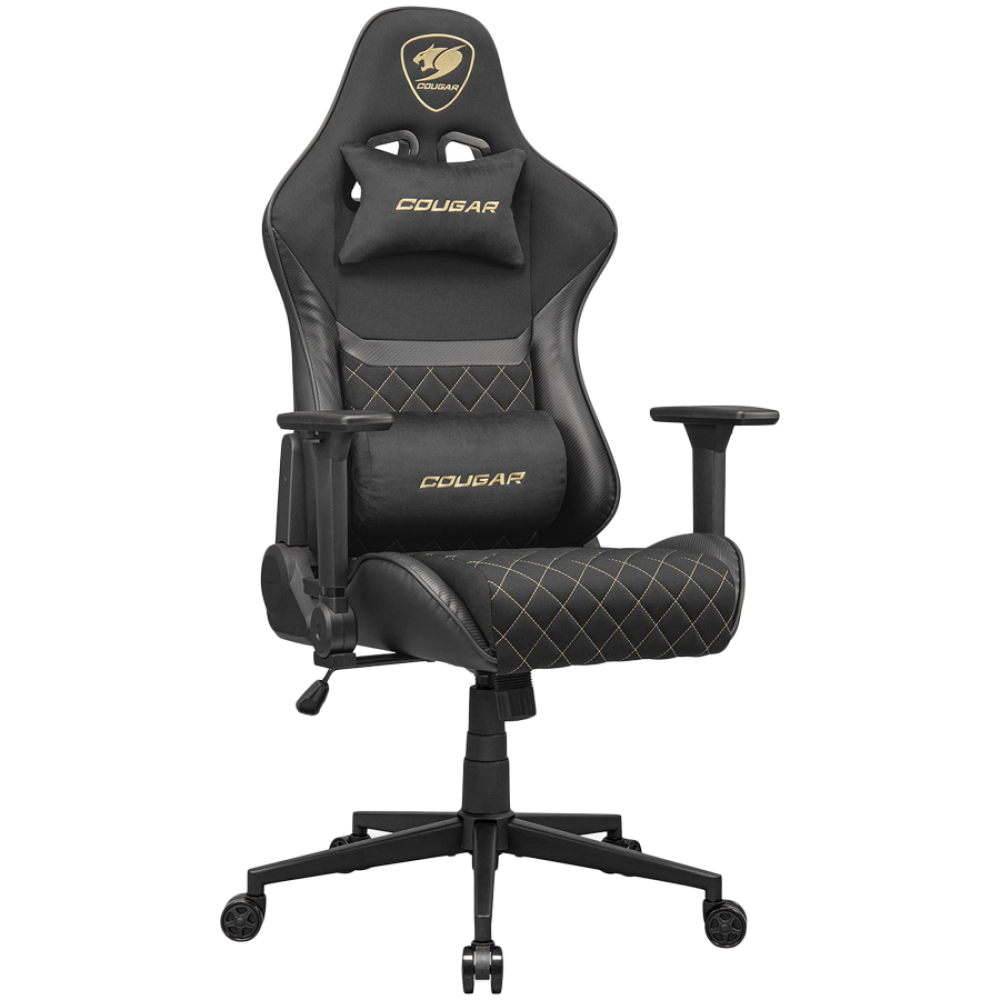 Gaming chair COUGAR Armor One V2 Gold F black/gold