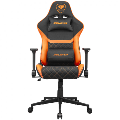Gaming chair COUGAR Armor One V2 F black orange
