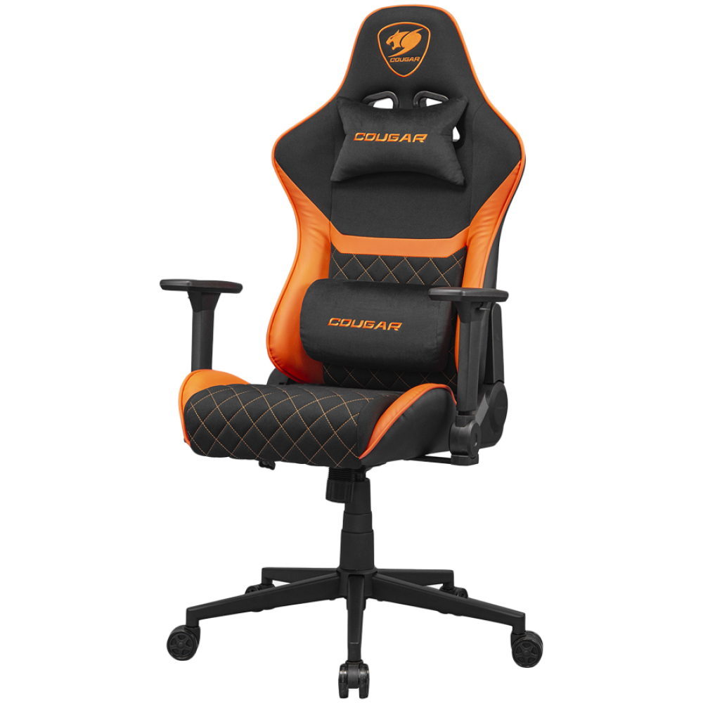 Gaming chair COUGAR Armor One V2 F black orange