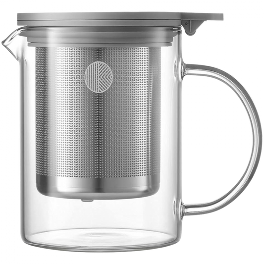 Szklany dzbanek z zaparzaczem Buydeem CD2001 500 ml do herbaty