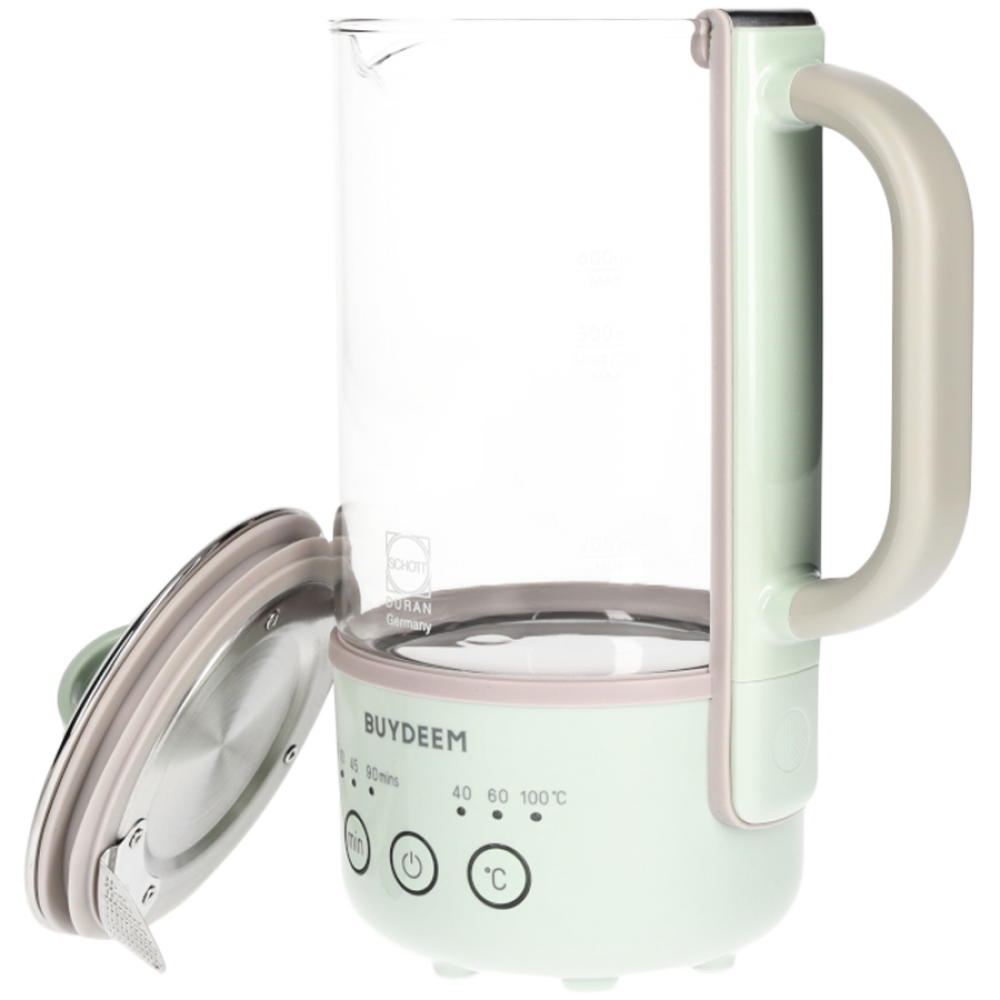 Wielofunkcyjne urządzenie do gorących napojów Buydeem K314 zielony