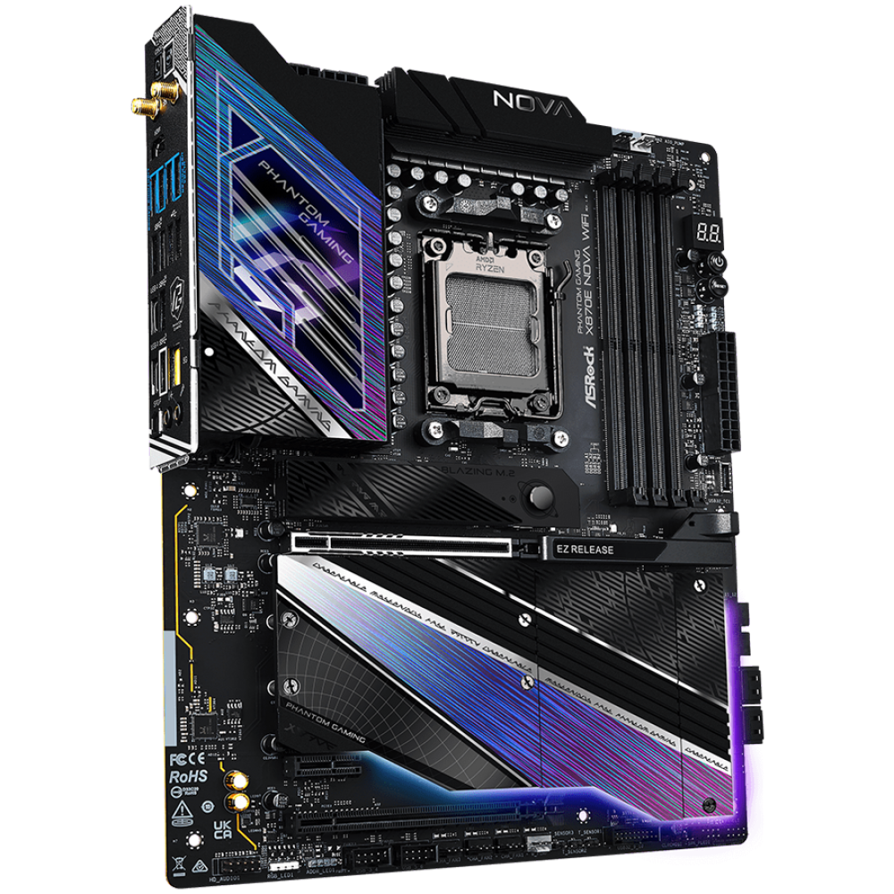 ASROCK X870E Nova WIFI Mainboard Sockel AM5 DDR5 8200 MHz