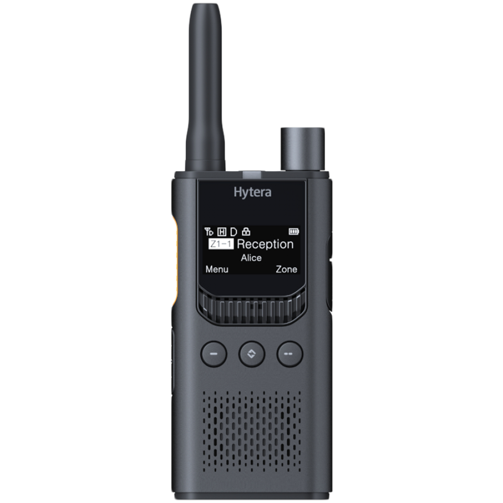 HYTERA Radio DMR/analog HYT S35 UHF 400 470 MHz 2200 mAh szare