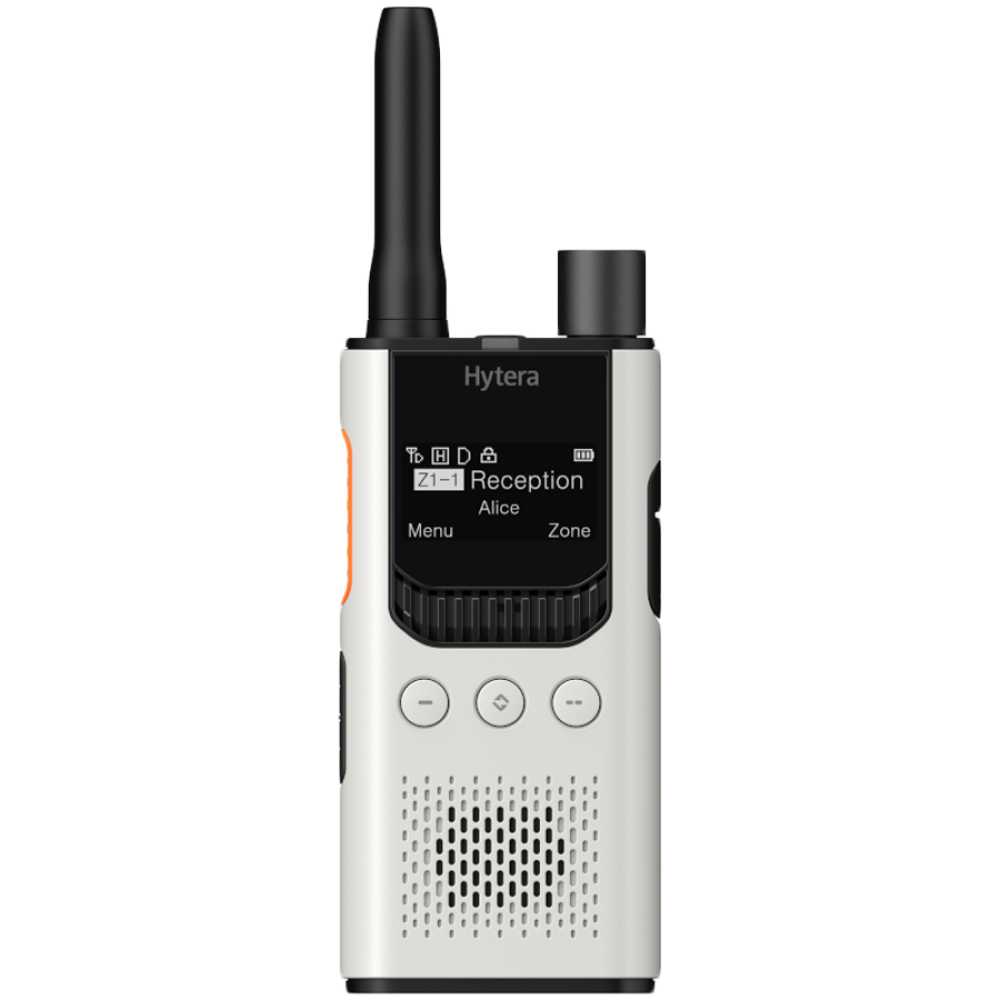 HYTERA Radio DMR/analog HYT S35 PMR446 446 MHz 2200 mAh Pearl white