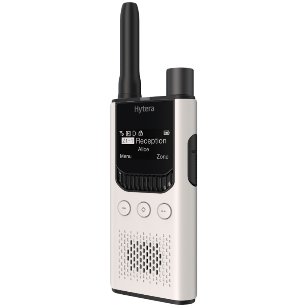 HYTERA Radio DMR/analog HYT S35 UHF 400 470 MHz 2200 mAh BT 5.0 Białe