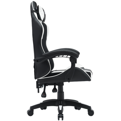 Fotel gamingowy ergonomiczny czarno-biały Canyon SGCH2 czarny-biały