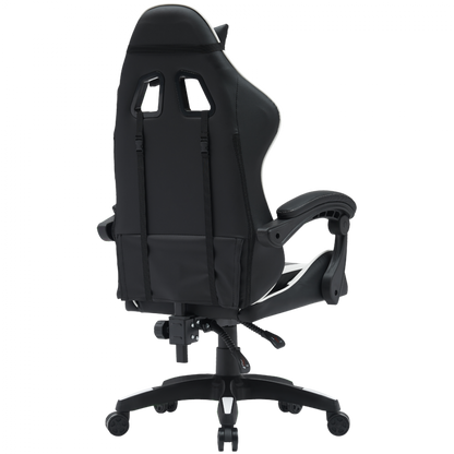 Fotel gamingowy ergonomiczny czarno-biały Canyon SGCH2 czarny-biały