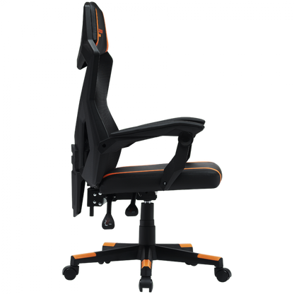 Fotel gamingowy ergonomiczny siatka mesh Canyon MCH01 pomarańczowy