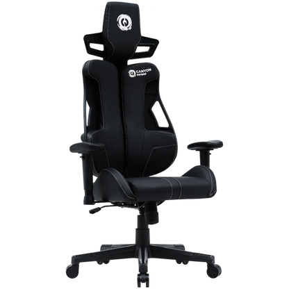 Fotel gamingowy ergonomiczny dla gracza Canyon ABCH01 czarny